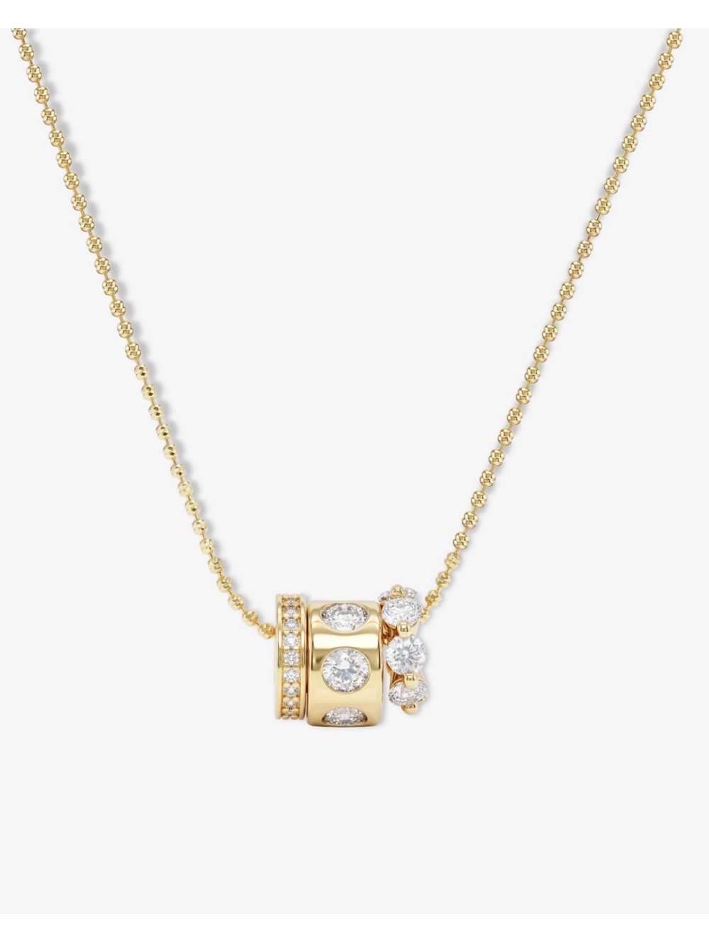 NWT Melinda Maria Gold “Ashley Topanga Necklace”
